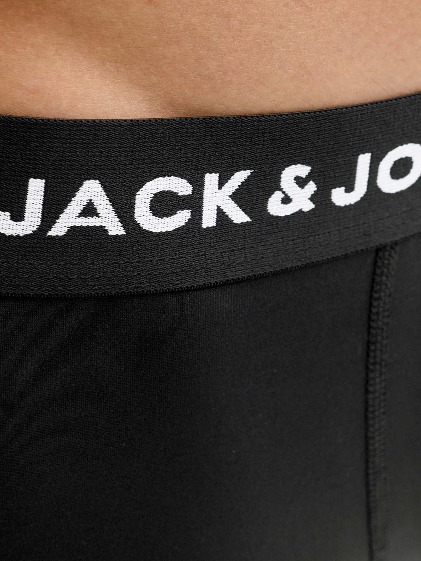 Нижня білизна JACK & JONES JACJON TRUNKS модель 12138235_Black Black Нижня білизна JACK & JONES JACJON TRUNKS модель 12138235_Black Black Фото