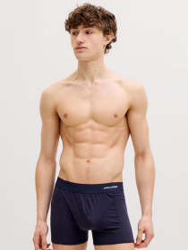 Нижня білизна JACK & JONES GABRIEL BAMBOO TRUNKS модель 12291864_Black LGM - Navy Blazer Фото