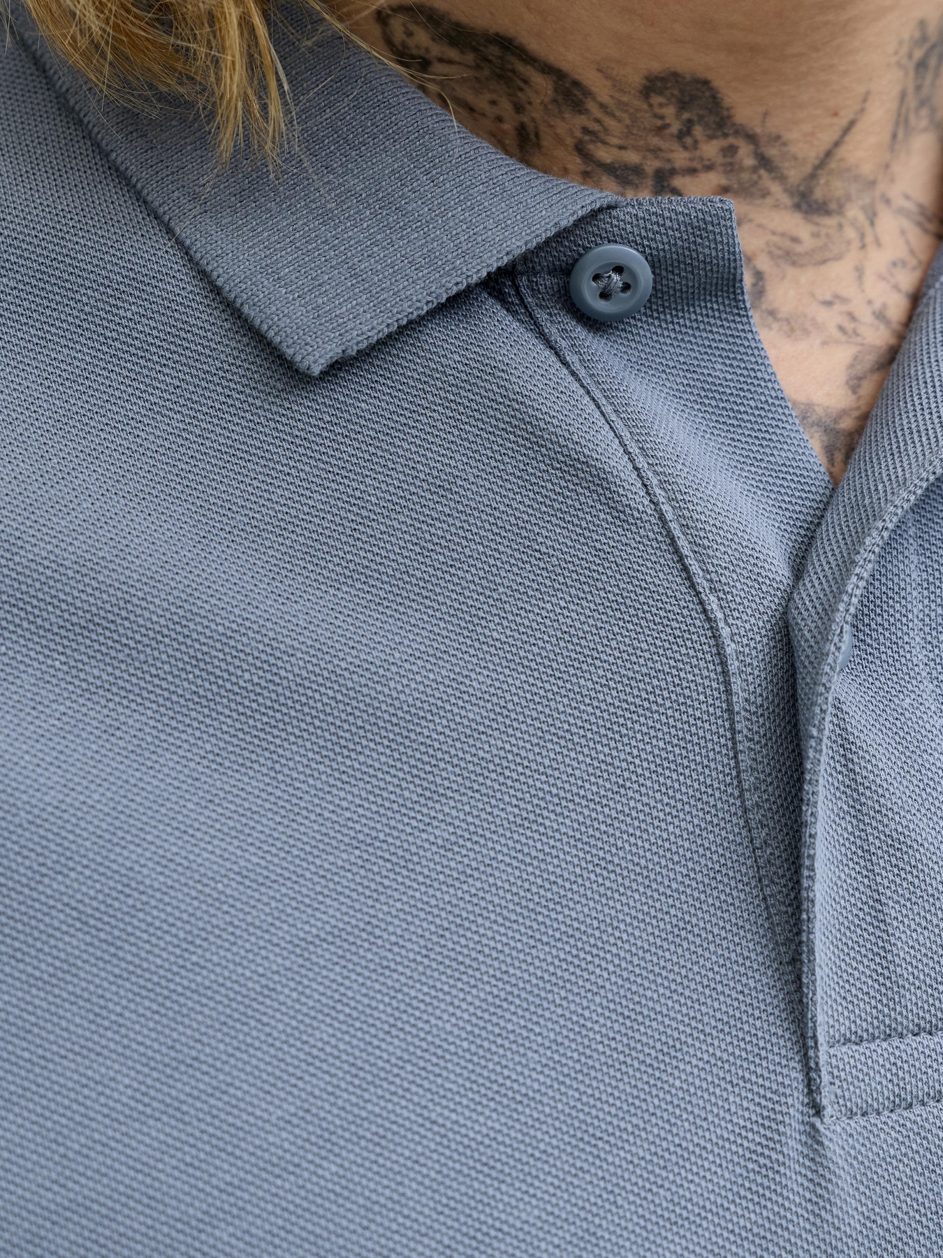 Футболки і поло JACK & JONES BASIC POLO модель 12136516_Blue Mirage Футболки і поло JACK & JONES BASIC POLO модель 12136516_Blue Mirage Фото
