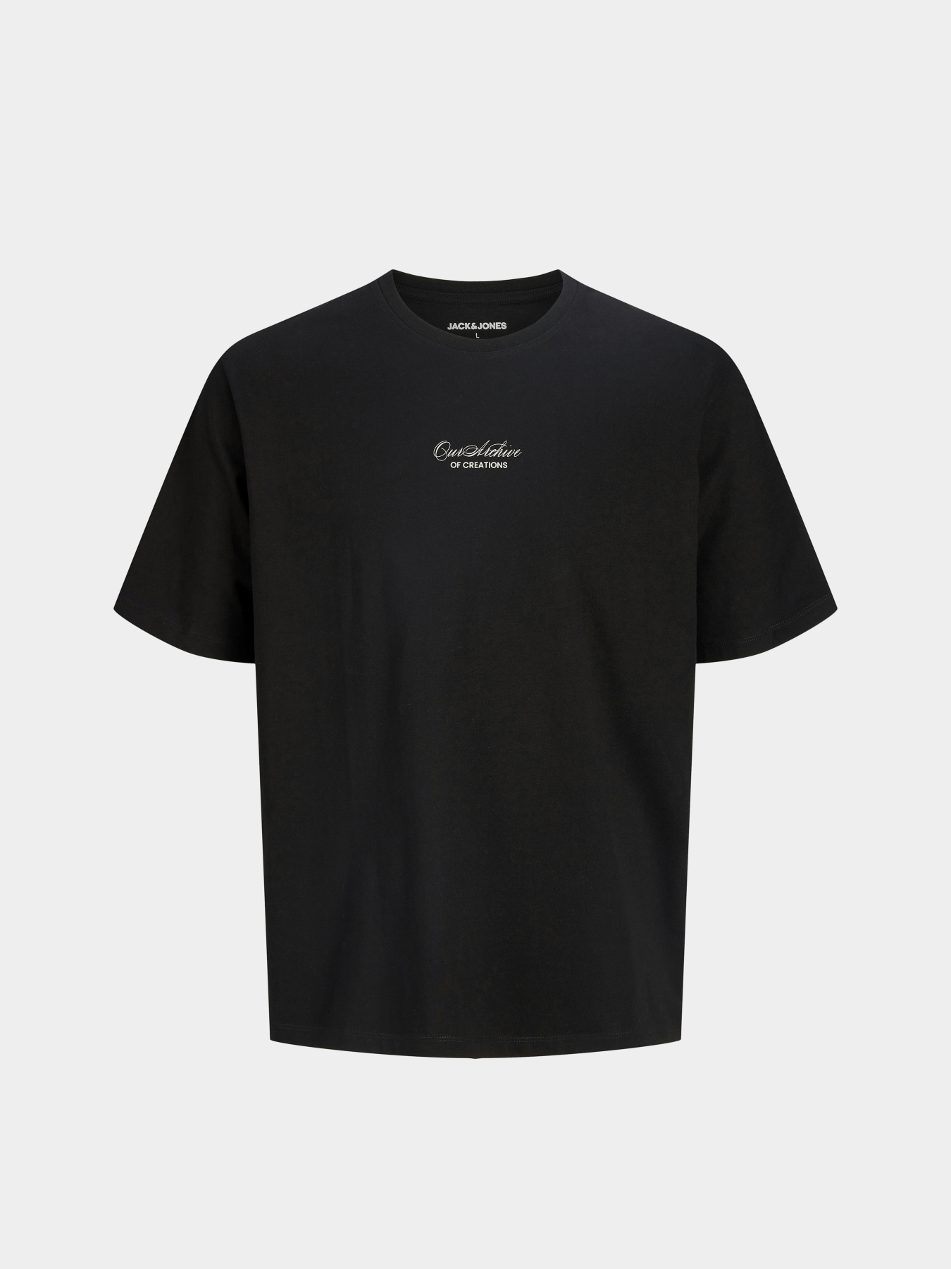 Футболки і поло JACK & JONES ART PRINT TEE модель 12288095_Black Фото