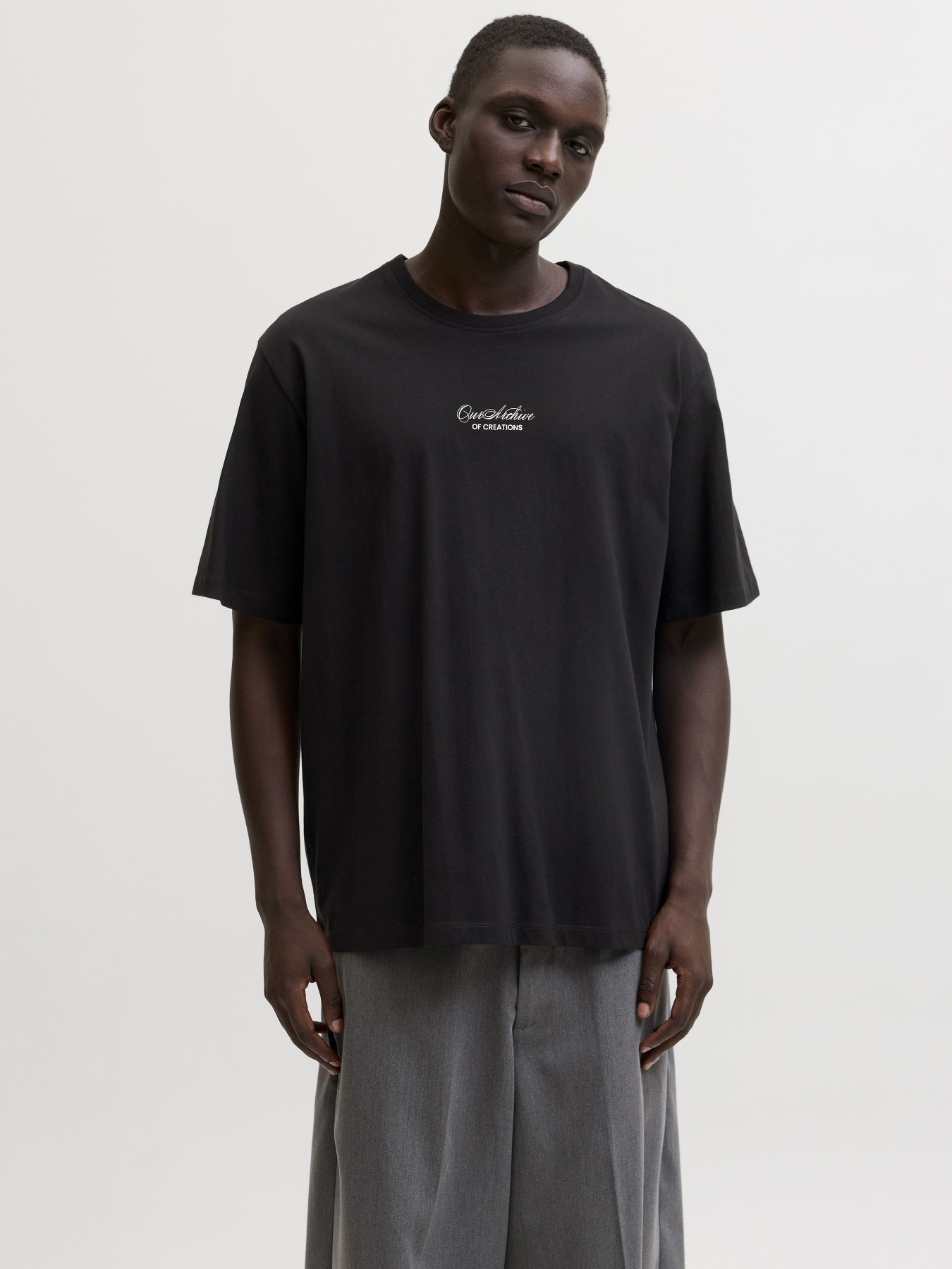 Футболки і поло JACK & JONES ART PRINT TEE модель 12288095_Black Фото