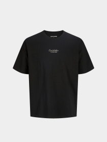 Футболки і поло JACK & JONES ART PRINT TEE модель 12288095_Black Фото