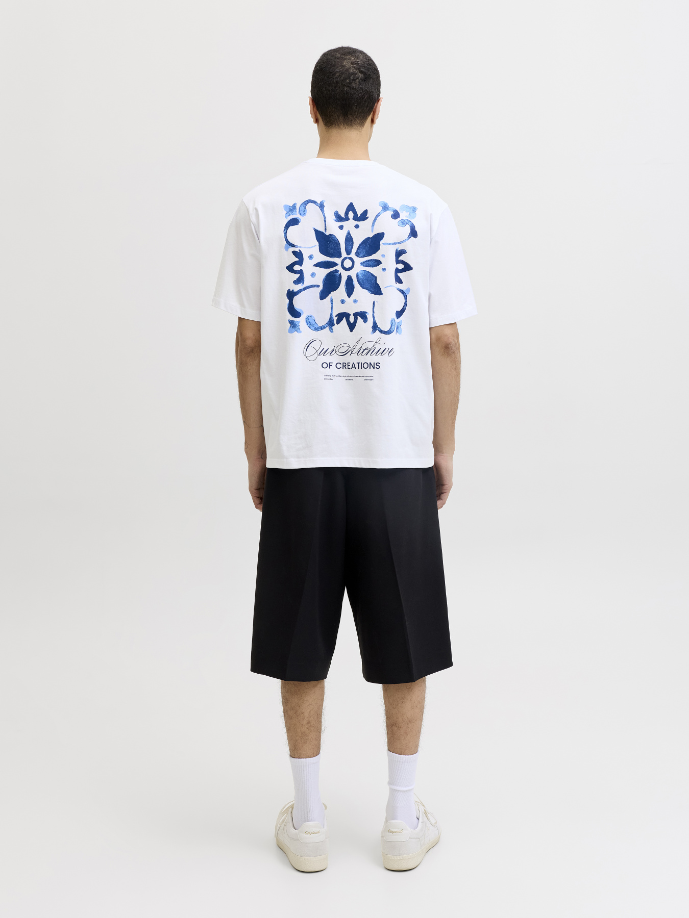 Футболки і поло JACK & JONES ART PRINT TEE модель 12288095_Bright White Футболки і поло JACK & JONES ART PRINT TEE модель 12288095_Bright White Фото