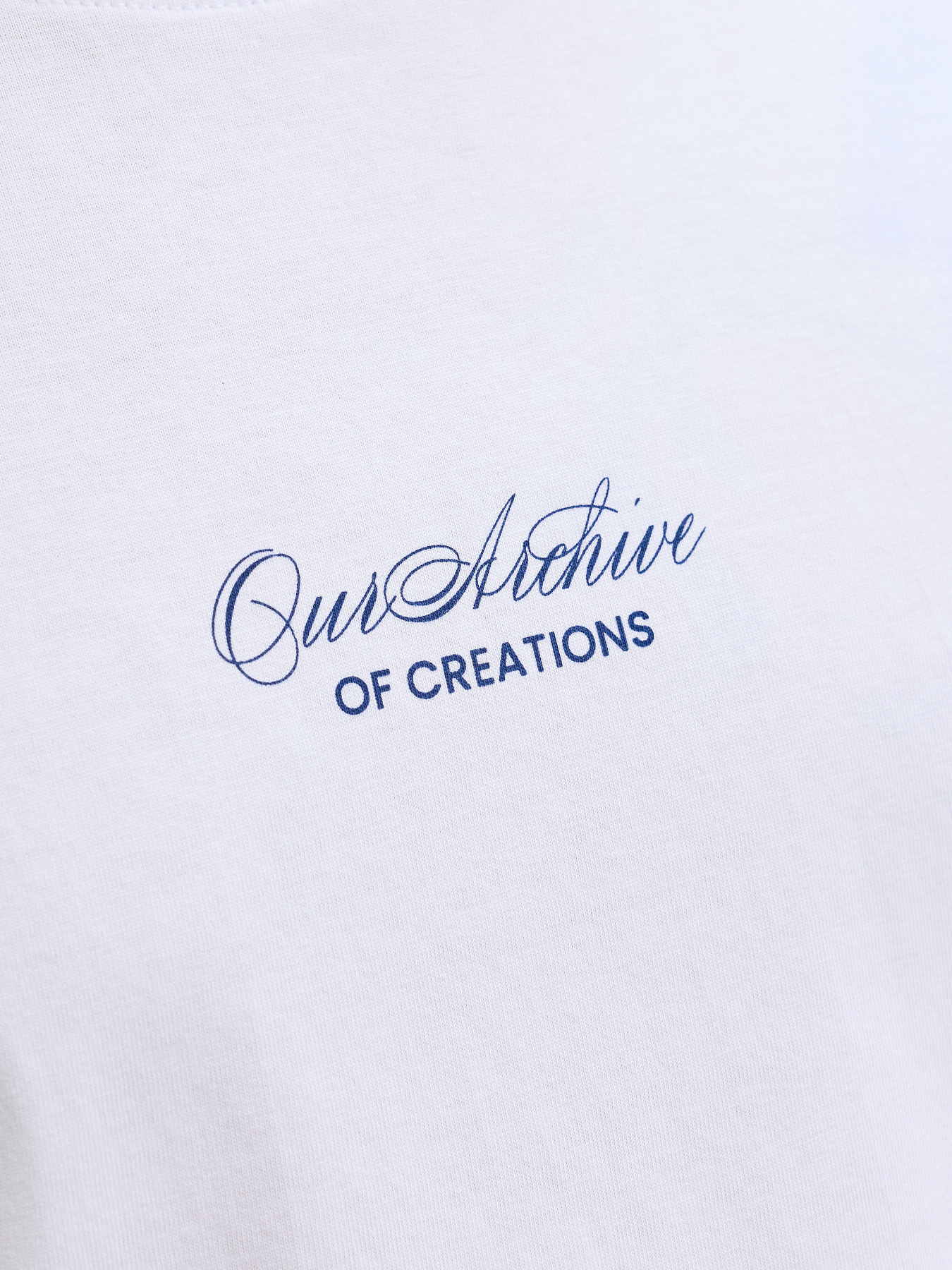Футболки і поло JACK & JONES ART PRINT TEE модель 12288095_Bright White Футболки і поло JACK & JONES ART PRINT TEE модель 12288095_Bright White Фото
