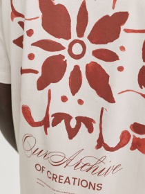 Футболки і поло JACK & JONES ART PRINT TEE модель 12288095_Moonbeam Фото