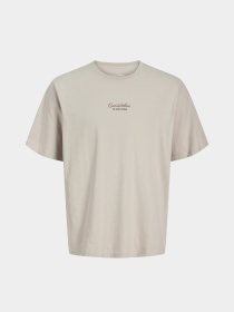 Футболки і поло JACK & JONES ART PRINT TEE модель 12288095_Moonbeam Фото