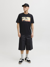 Футболки і поло JACK & JONES INDIANA TEE модель 12288112_Black Фото