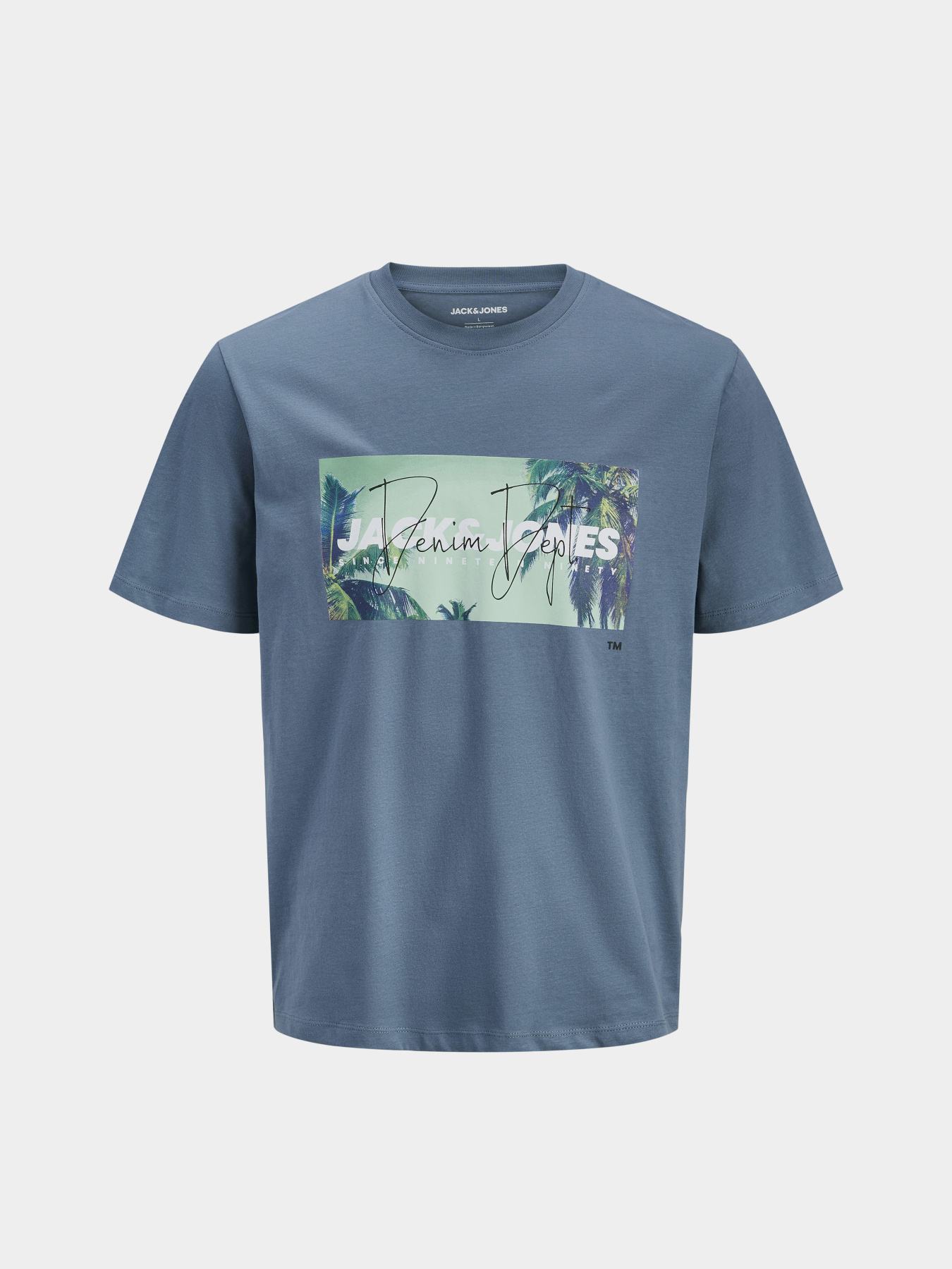 Футболки і поло JACK & JONES INDIANA TEE модель 12288112_Blue Mirage Футболки і поло JACK & JONES INDIANA TEE модель 12288112_Blue Mirage Фото