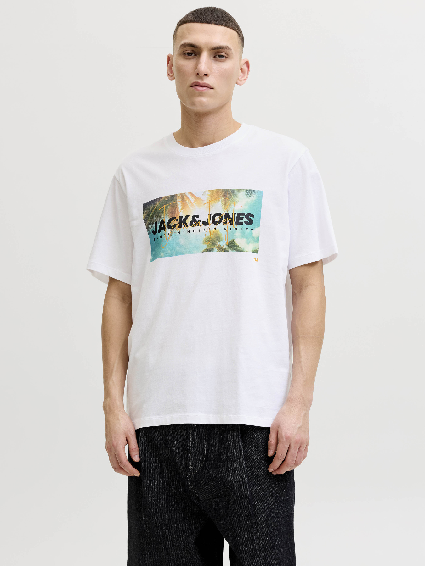 Футболки і поло JACK & JONES INDIANA TEE модель 12288112_Bright White Футболки і поло JACK & JONES INDIANA TEE модель 12288112_Bright White Фото