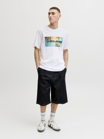Футболки і поло JACK & JONES INDIANA TEE модель 12288112_Bright White Фото