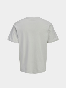 Футболки і поло JACK & JONES INDIANA TEE модель 12288112_Glacier Gray Фото