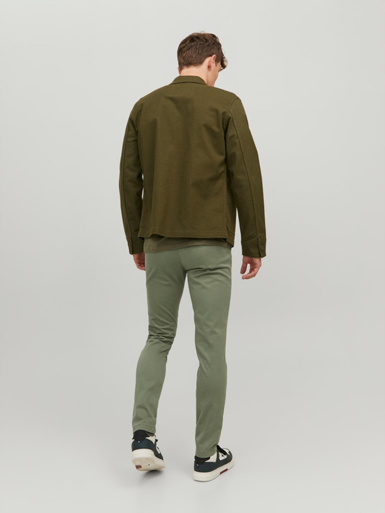 Штани JACK & JONES модель 12150148_Deep Lichen Green Фото