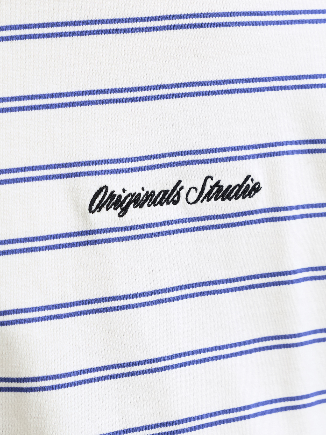 Футболки и поло JACK & JONES NORREBRO STRIPE TEE модель 12291021_Cloud Dancer Фото