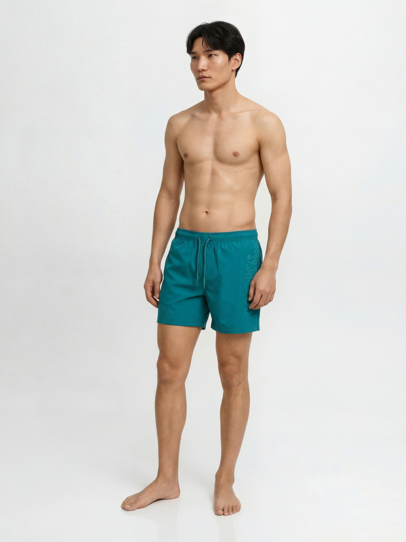 Одяг для пляжу JACK & JONES MAUI WAVE LOGO SWIM SHORTS модель 12291391_Colonial Blue Одяг для пляжу JACK & JONES MAUI WAVE LOGO SWIM SHORTS модель 12291391_Colonial Blue Фото