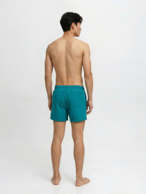 Одяг для пляжу JACK & JONES MAUI WAVE LOGO SWIM SHORTS модель 12291391_Colonial Blue Фото