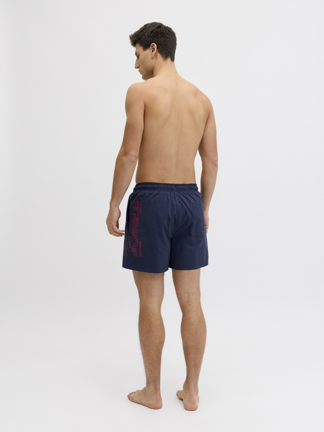 Одежда для пляжа JACK & JONES MAUI WAVE LOGO SWIM SHORTS модель 12291391_Navy Blazer Одежда для пляжа JACK & JONES MAUI WAVE LOGO SWIM SHORTS модель 12291391_Navy Blazer Фото