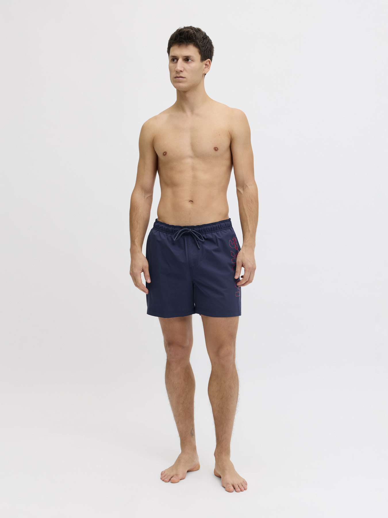 Одежда для пляжа JACK & JONES MAUI WAVE LOGO SWIM SHORTS модель 12291391_Navy Blazer Одежда для пляжа JACK & JONES MAUI WAVE LOGO SWIM SHORTS модель 12291391_Navy Blazer Фото