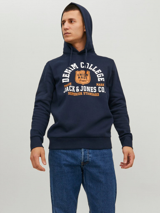 Худи и свитшоты JACK & JONES модель 12210824_Sky Captain Фото