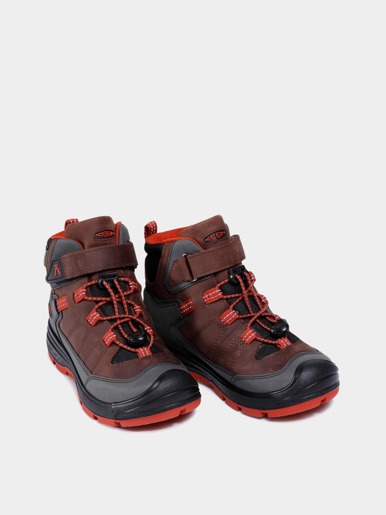 Черевики та чоботи Keen Redwood Mid Wp модель 1023888 Коричневий, червоний, чорни Черевики та чоботи Keen Redwood Mid Wp модель 1023888 Коричневий, червоний, чорни Фото