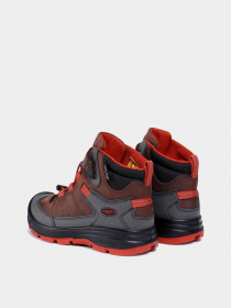 Черевики та чоботи Keen Redwood Mid Wp модель 1023888 Коричневий, червоний, чорни Фото