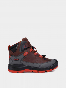 Черевики та чоботи Keen Redwood Mid Wp модель 1023888 Коричневий, червоний, чорни Фото