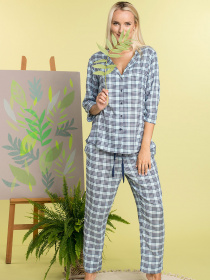 Одяг для дому та сну Key модель LNS 470 2 A20 Піжама жіноча-mix Фото