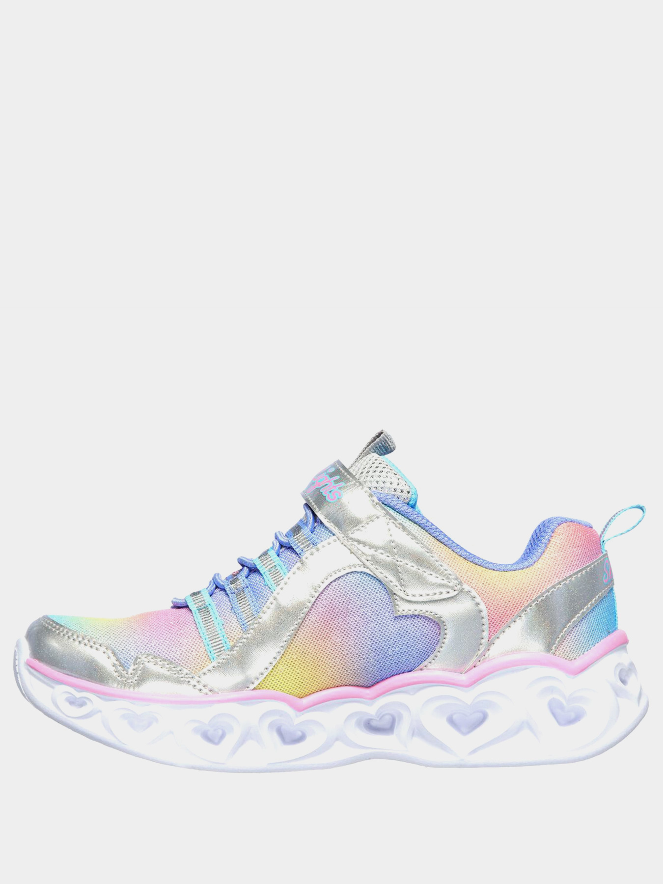 Кроссовки Skechers S Lights: Heart Lights - Rainbow Lux модель 302308L SMLT Фото