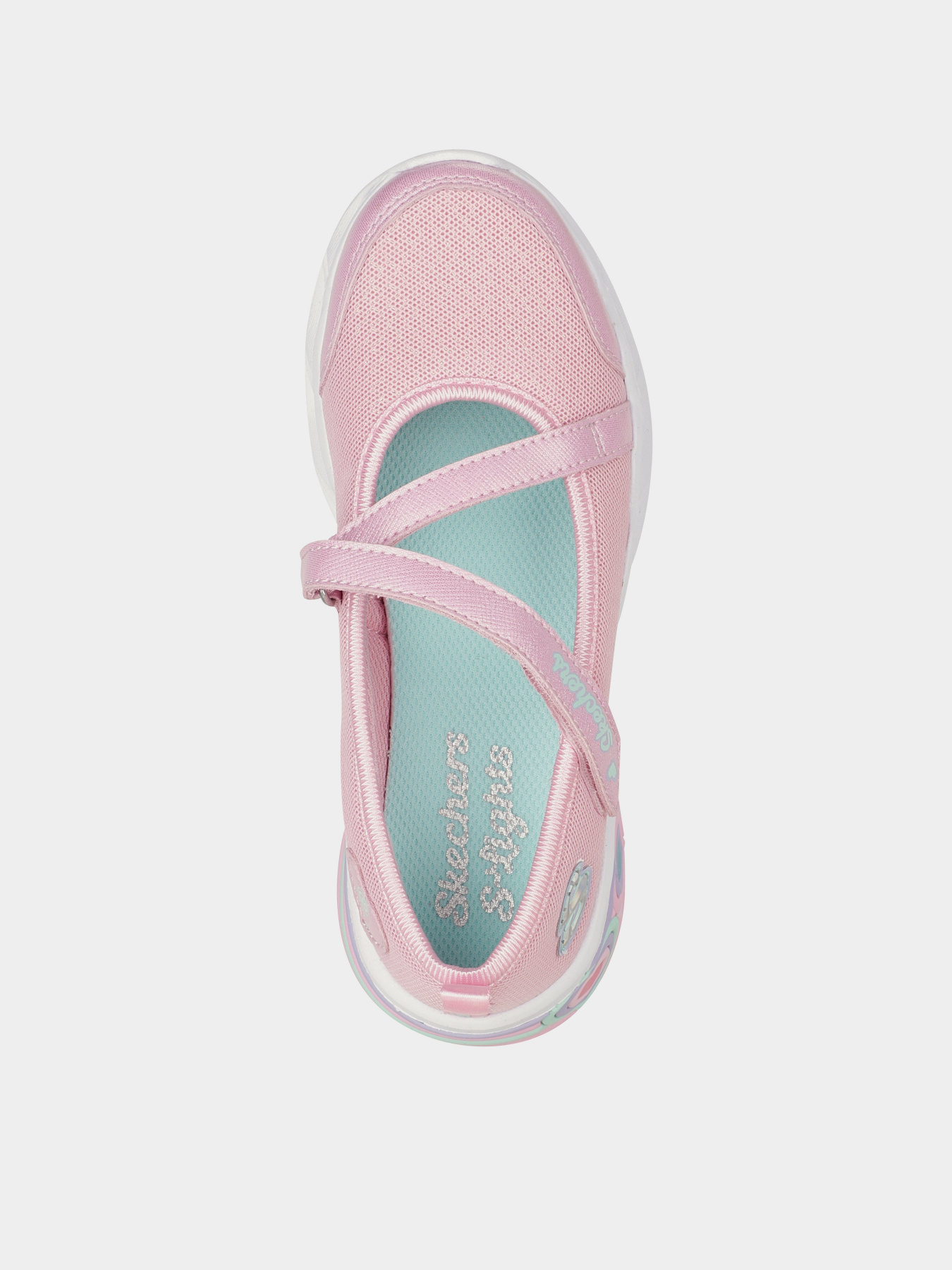 Туфли и лоферы Skechers Sweetheart Lights - Sassy Beauty модель 302303L PNK Фото