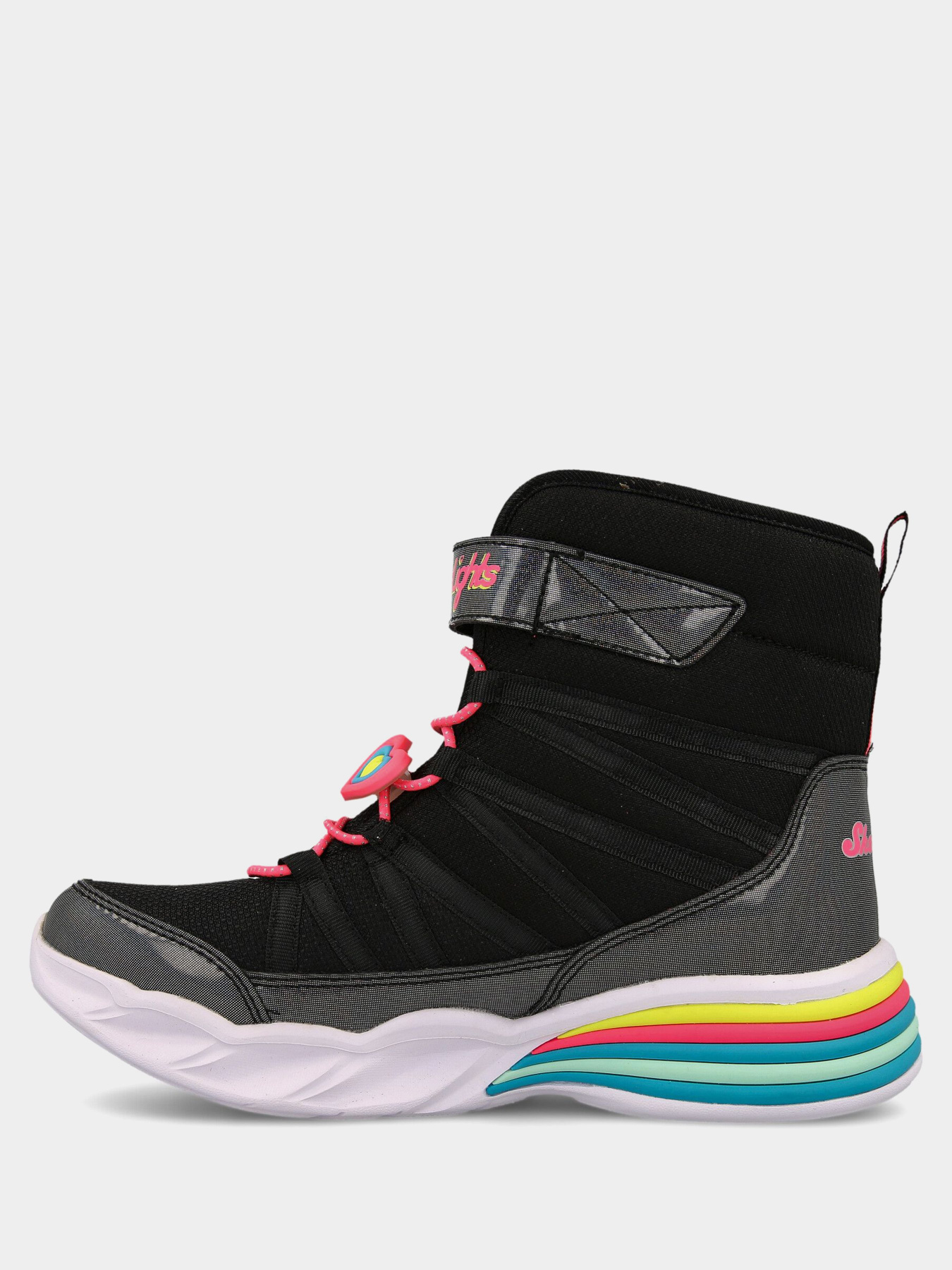 Черевики та чоботи Skechers Sweetheart Lights - Love to Shine модель 302661L BKHP Черевики та чоботи Skechers Sweetheart Lights - Love to Shine модель 302661L BKHP Фото