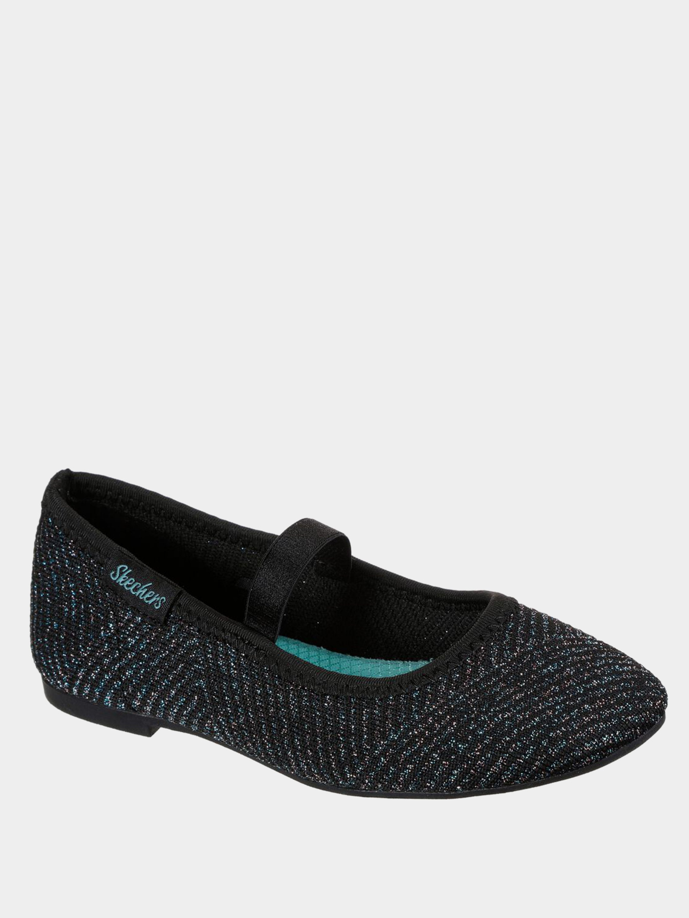 Туфли и лоферы Skechers Cleo Round - Princess Knit модель 302869L BKMT Туфли и лоферы Skechers Cleo Round - Princess Knit модель 302869L BKMT Фото