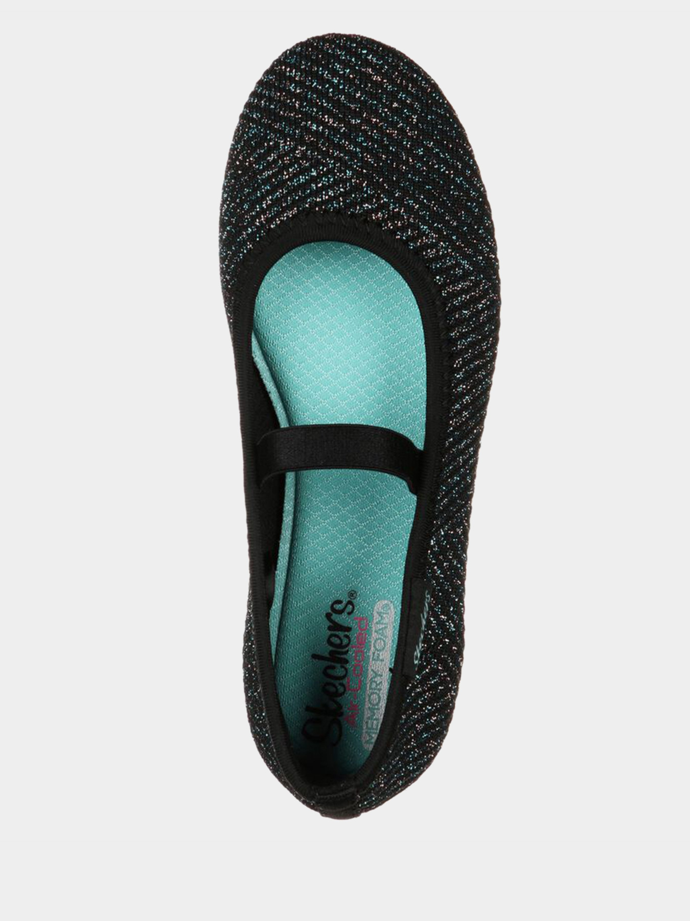 Туфли и лоферы Skechers Cleo Round - Princess Knit модель 302869L BKMT Туфли и лоферы Skechers Cleo Round - Princess Knit модель 302869L BKMT Фото