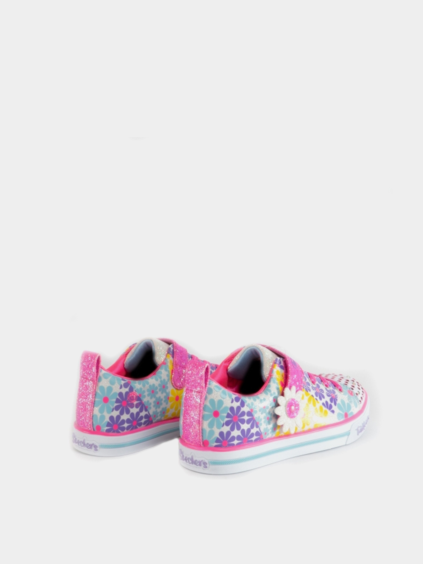 Кеди Skechers Twinkle Toes®: Sparkle Lite - Super Blooms модель 314761L WMLT Фото