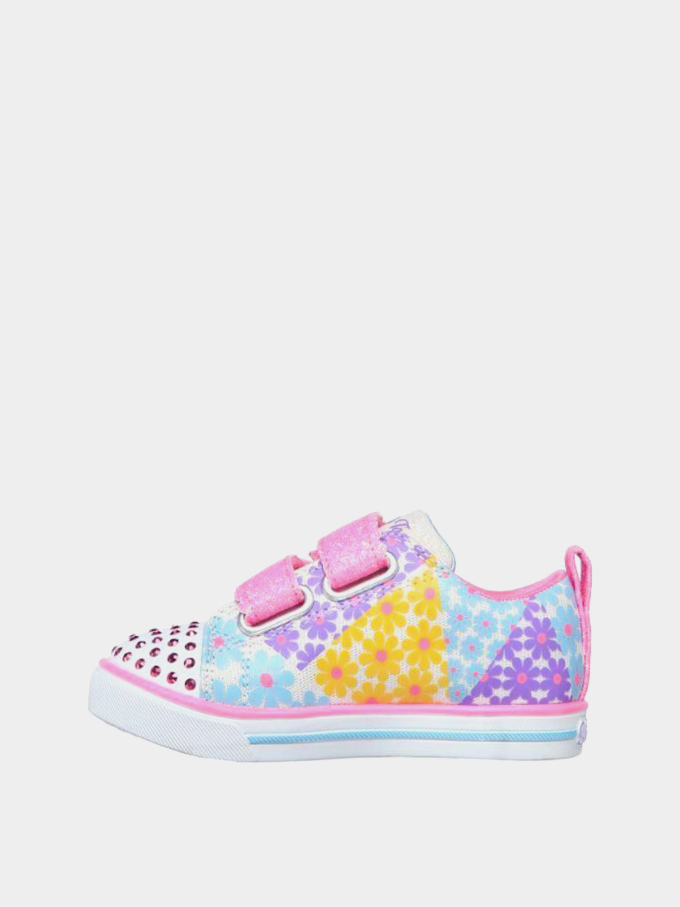 Кеды Skechers Twinkle Toes®: Sparkle Lite - Mini Blooms модель 314762N WMLT Фото
