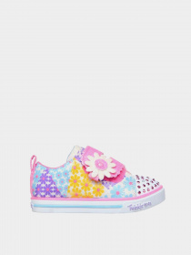 Кеды Skechers Twinkle Toes®: Sparkle Lite - Mini Blooms модель 314762N WMLT Фото