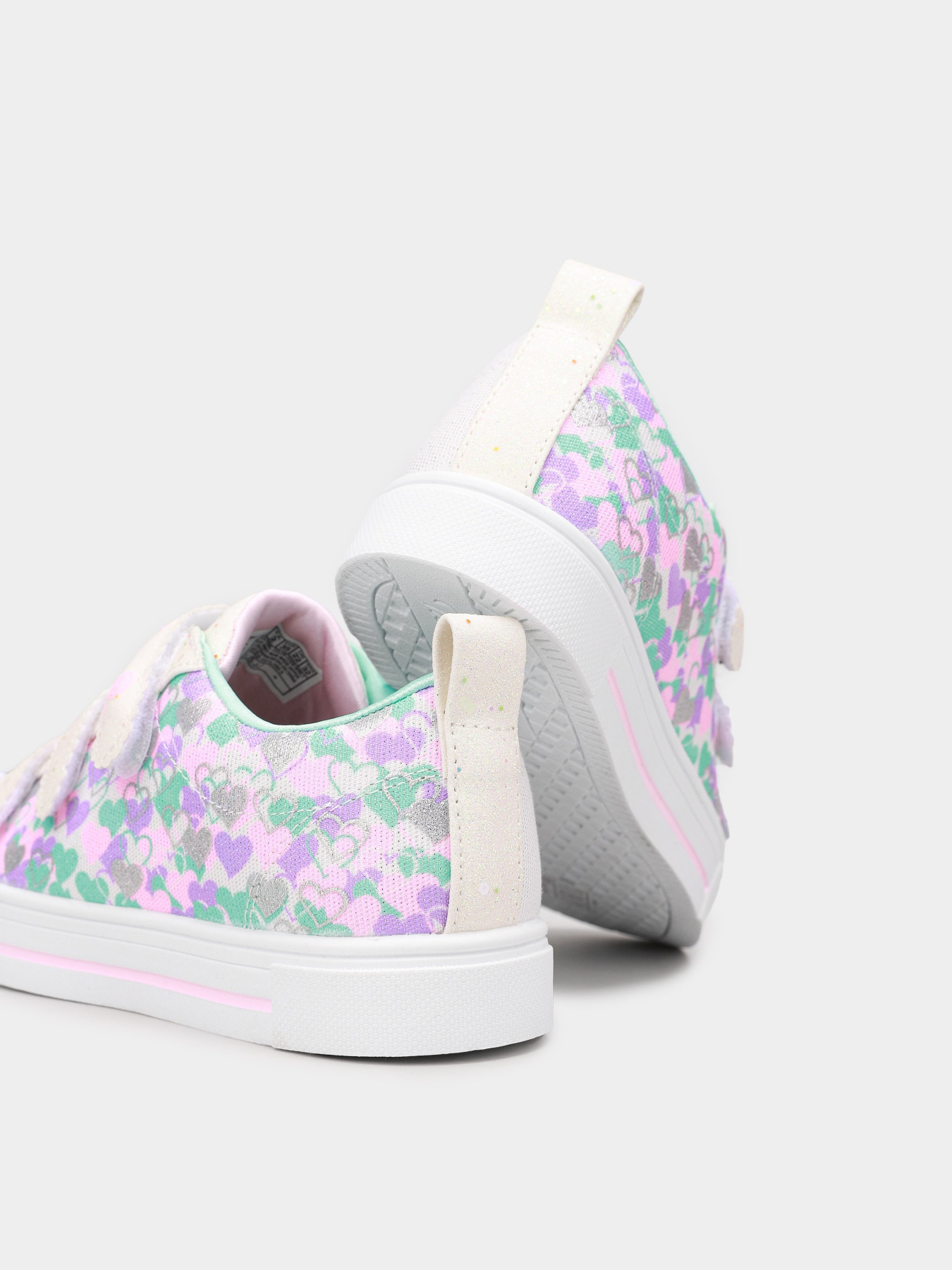 Кеды Skechers Twinkle Toes: Twinkle Sparks -Shining Hearts модель 314798L WMLT Фото