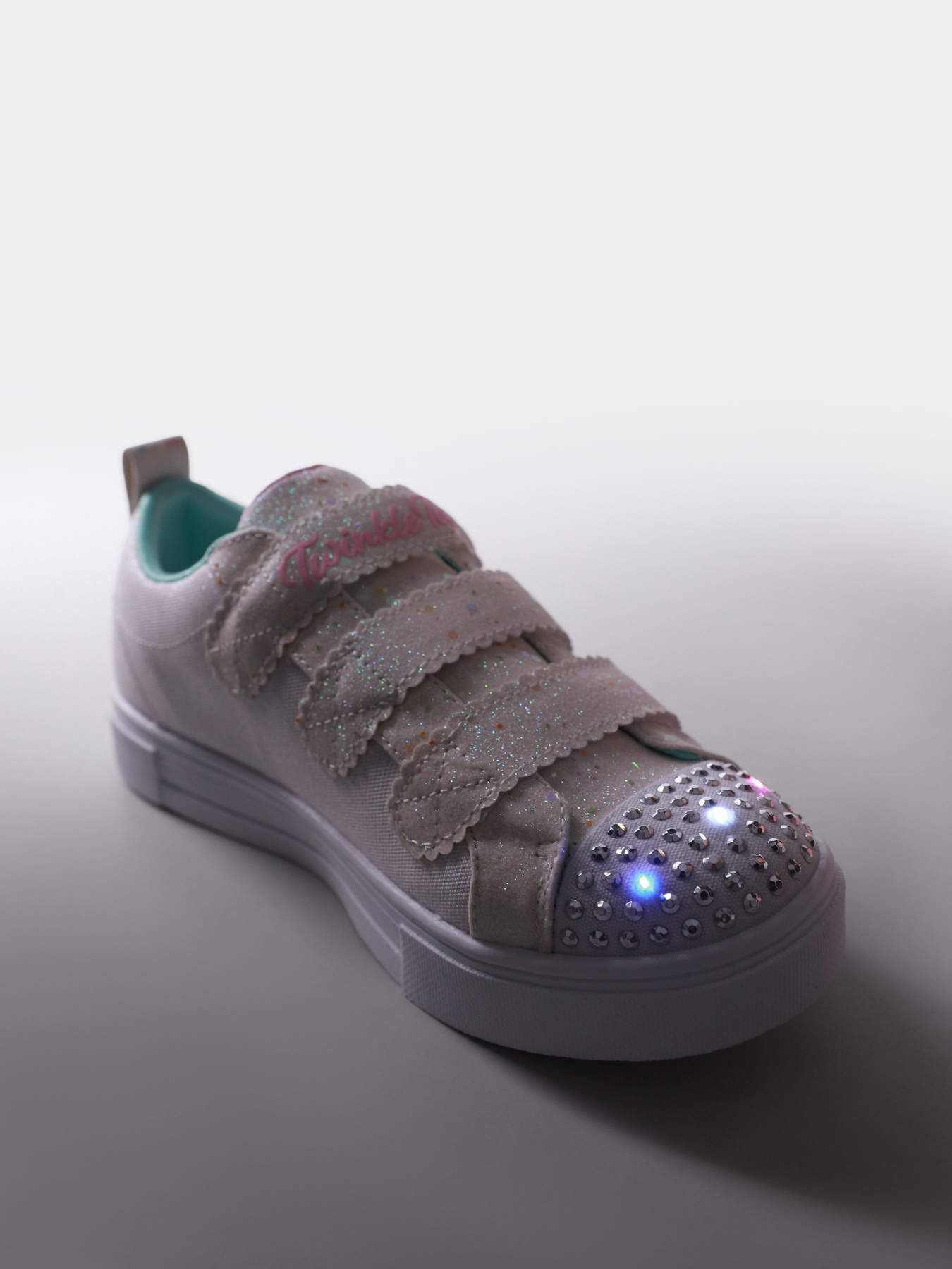 Кеды Skechers Twinkle Toes: Twinkle Sparks -Shining Hearts модель 314798L WMLT Фото