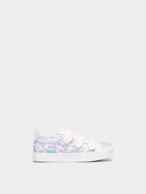 Кеды Skechers Twinkle Toes: Twinkle Sparks -Shining Hearts модель 314798L WMLT Фото