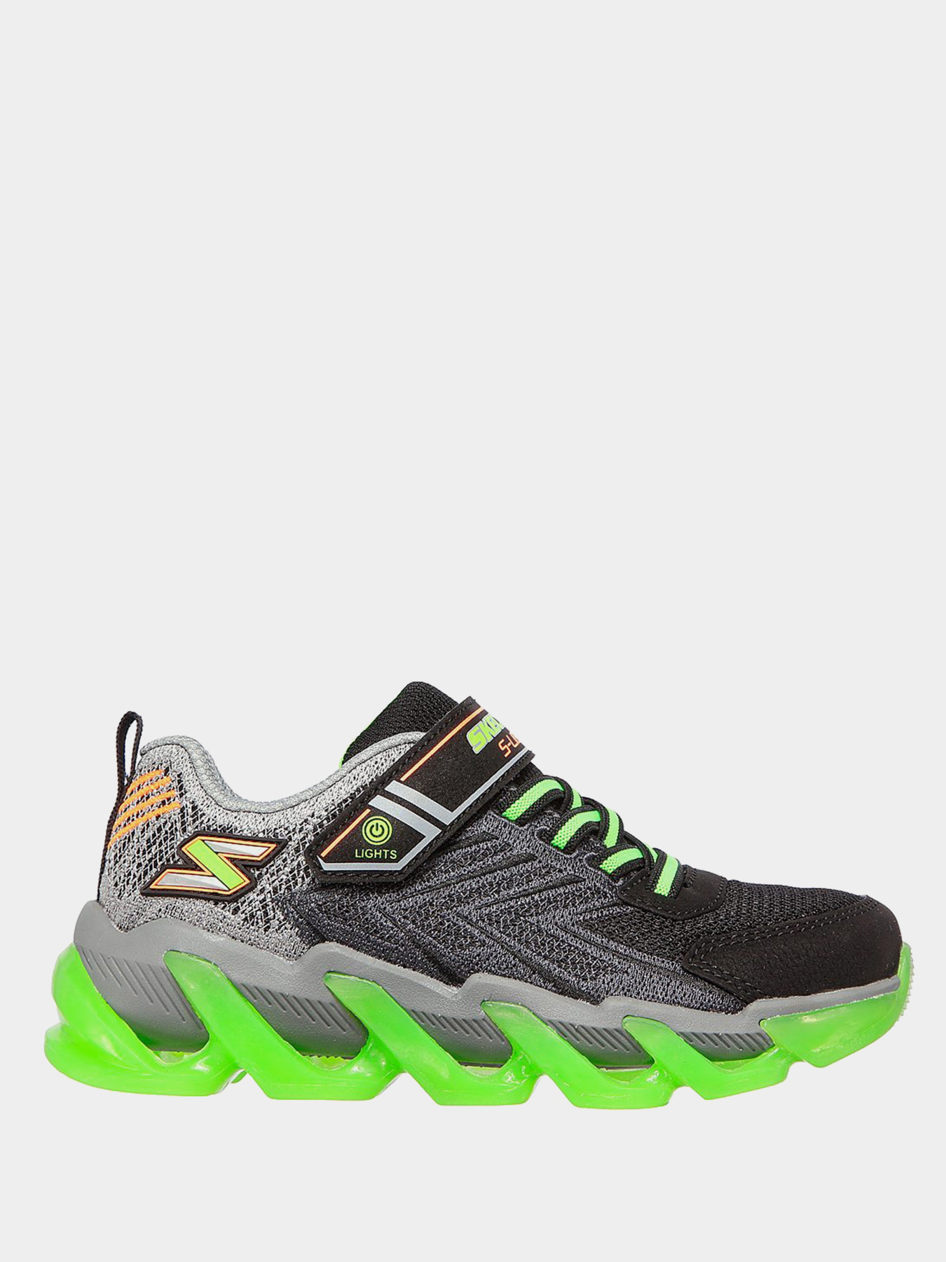 Кроссовки Skechers S Lights модель 400130L BKLM Фото