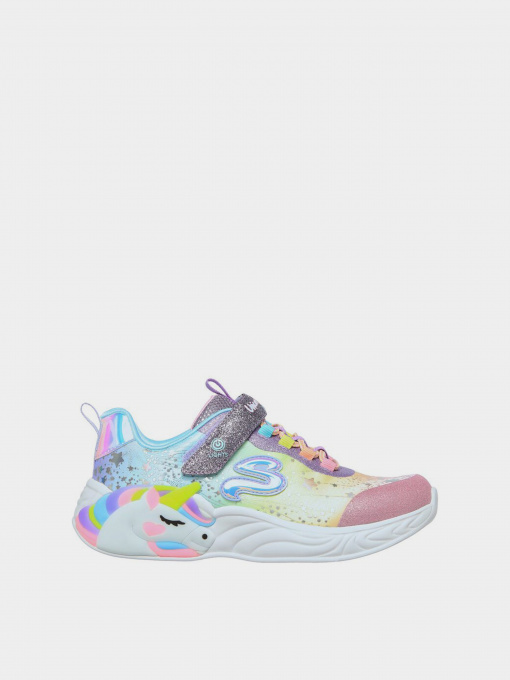 Кроссовки Skechers S-LIGHTS UNICORN DREAMS модель 302311L PRMT Фото