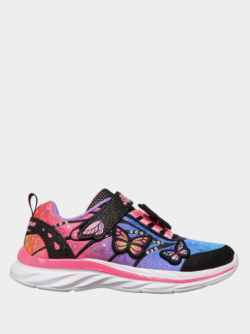 Кроссовки Skechers Quick Kicks - Flutter Joy модель 302207L BKMT Фото