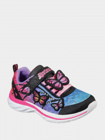 Кросівки Skechers Quick Kicks - Flutter Joy модель 302207L BKMT Фото