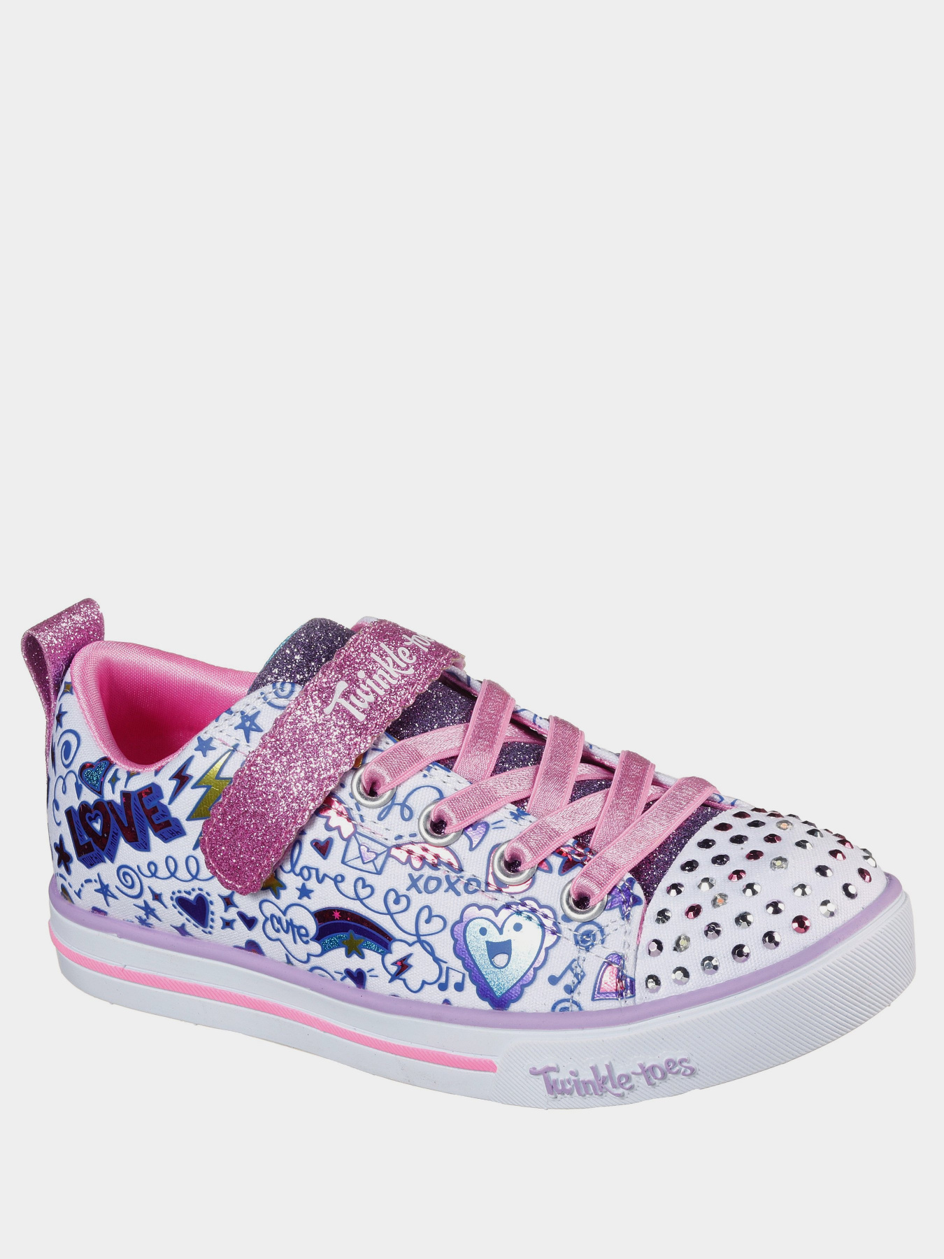 Кеди Skechers Twinkle Toes: Sparkle Lite модель 314757L WMLT Фото