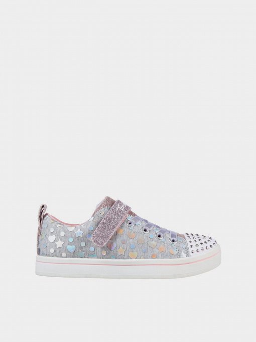 Кеди Skechers TWINKLE TOES: SPARKLE RAYZ - HEATHER & SHINE модель 314846L GYMT Фото