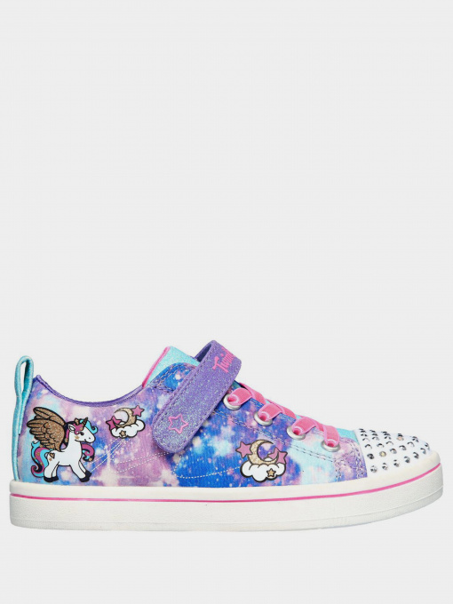Кеди Skechers Twinkle Toes: Sparkle Rayz модель 314848L PRMT Фото