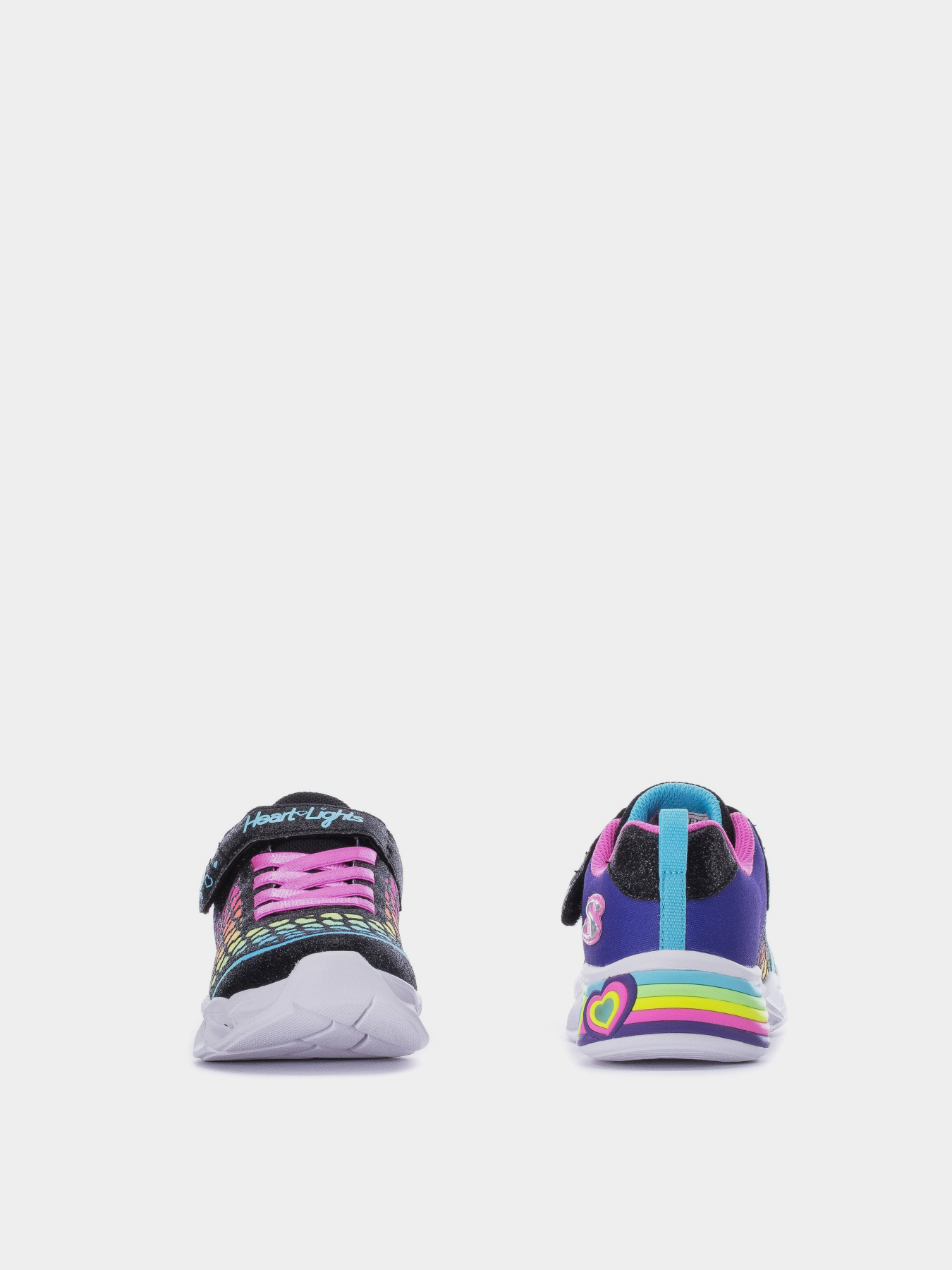 Кроссовки Skechers Heart Lights Sweetheart Lights модель 302312L BKMT Кроссовки Skechers Heart Lights Sweetheart Lights модель 302312L BKMT Фото
