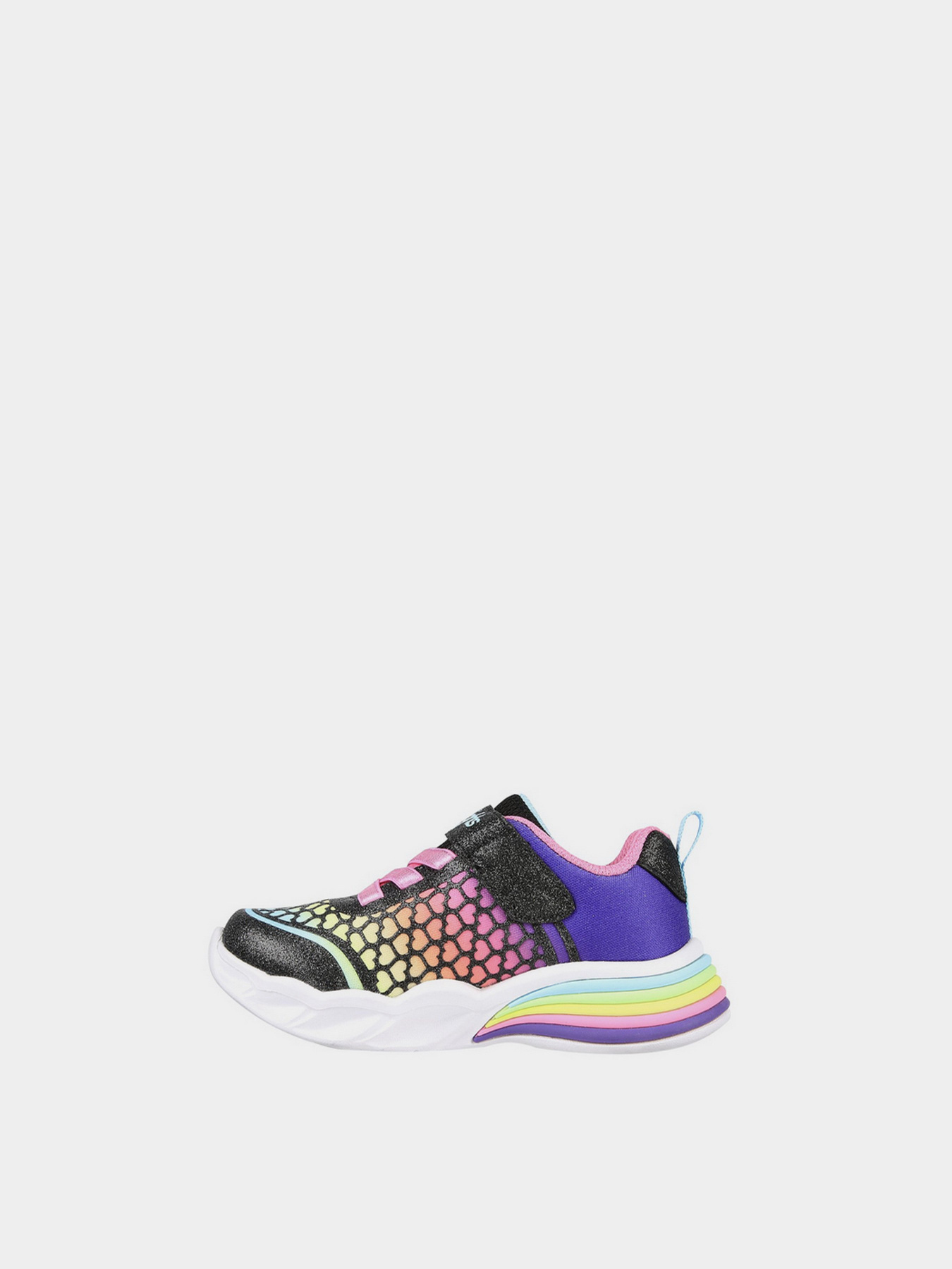 Кроссовки Skechers Heart Lights Sweetheart Lights модель 302312N BKMT Кроссовки Skechers Heart Lights Sweetheart Lights модель 302312N BKMT Фото