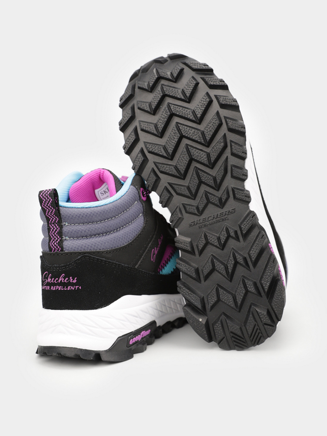 Ботинки и сапоги Skechers Let's Explore модель 302949L BKMT Фото