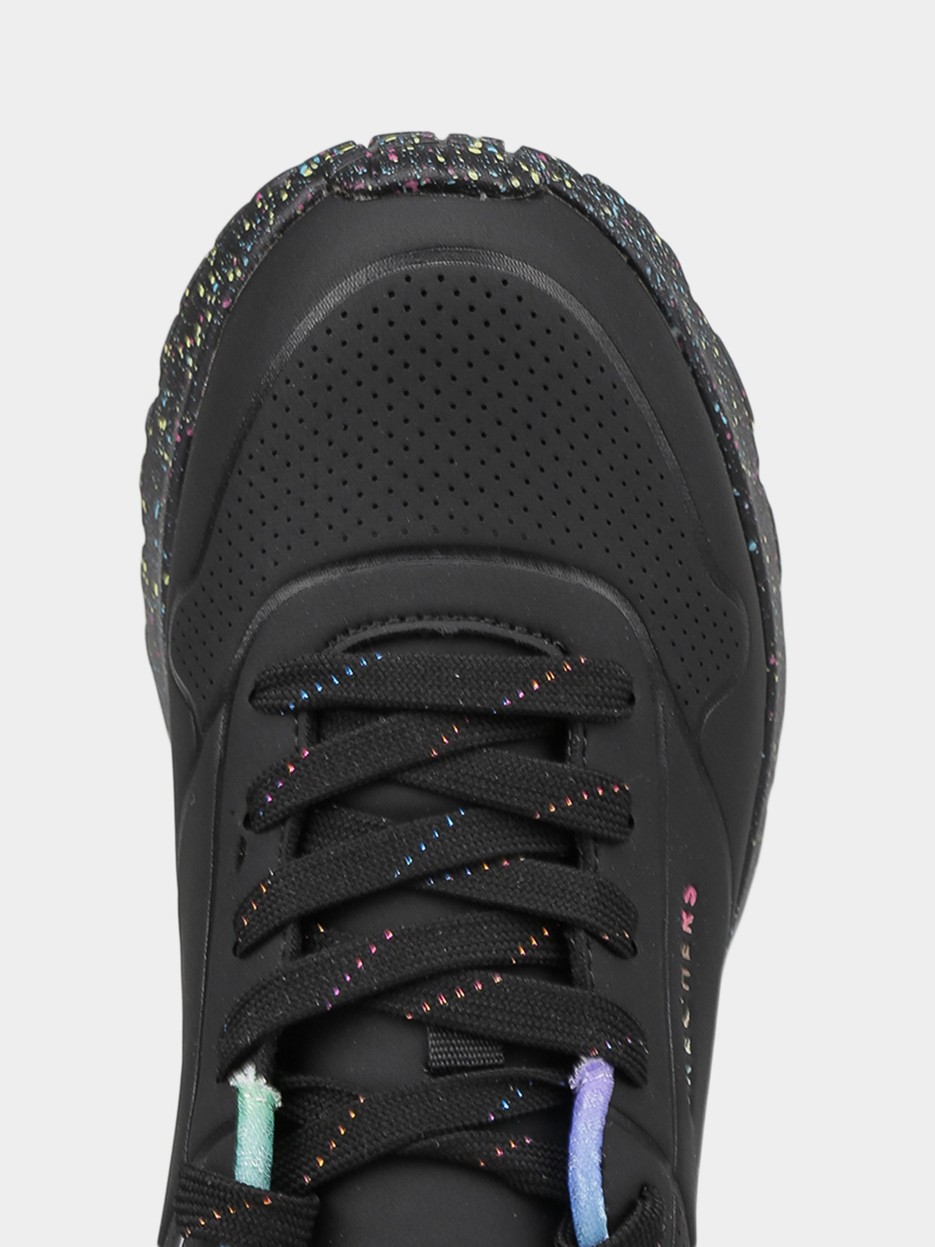Кросівки Skechers Uno Lite - Rainbow Speck модель 310456L BKMT Кросівки Skechers Uno Lite - Rainbow Speck модель 310456L BKMT Фото