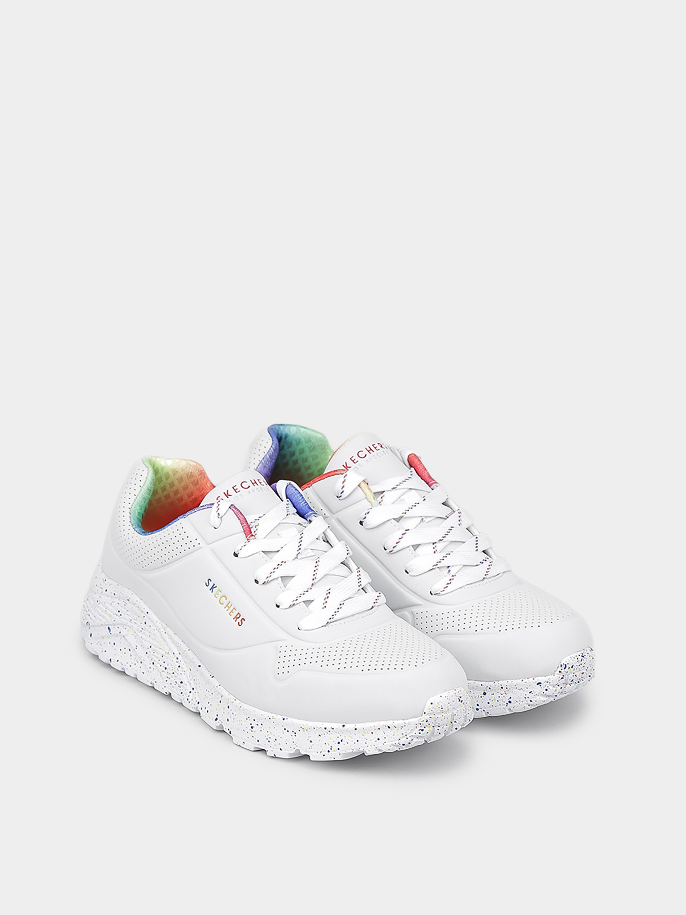 Кросівки Skechers Uno Lite - Rainbow Speck модель 310456L WMLT Кросівки Skechers Uno Lite - Rainbow Speck модель 310456L WMLT Фото