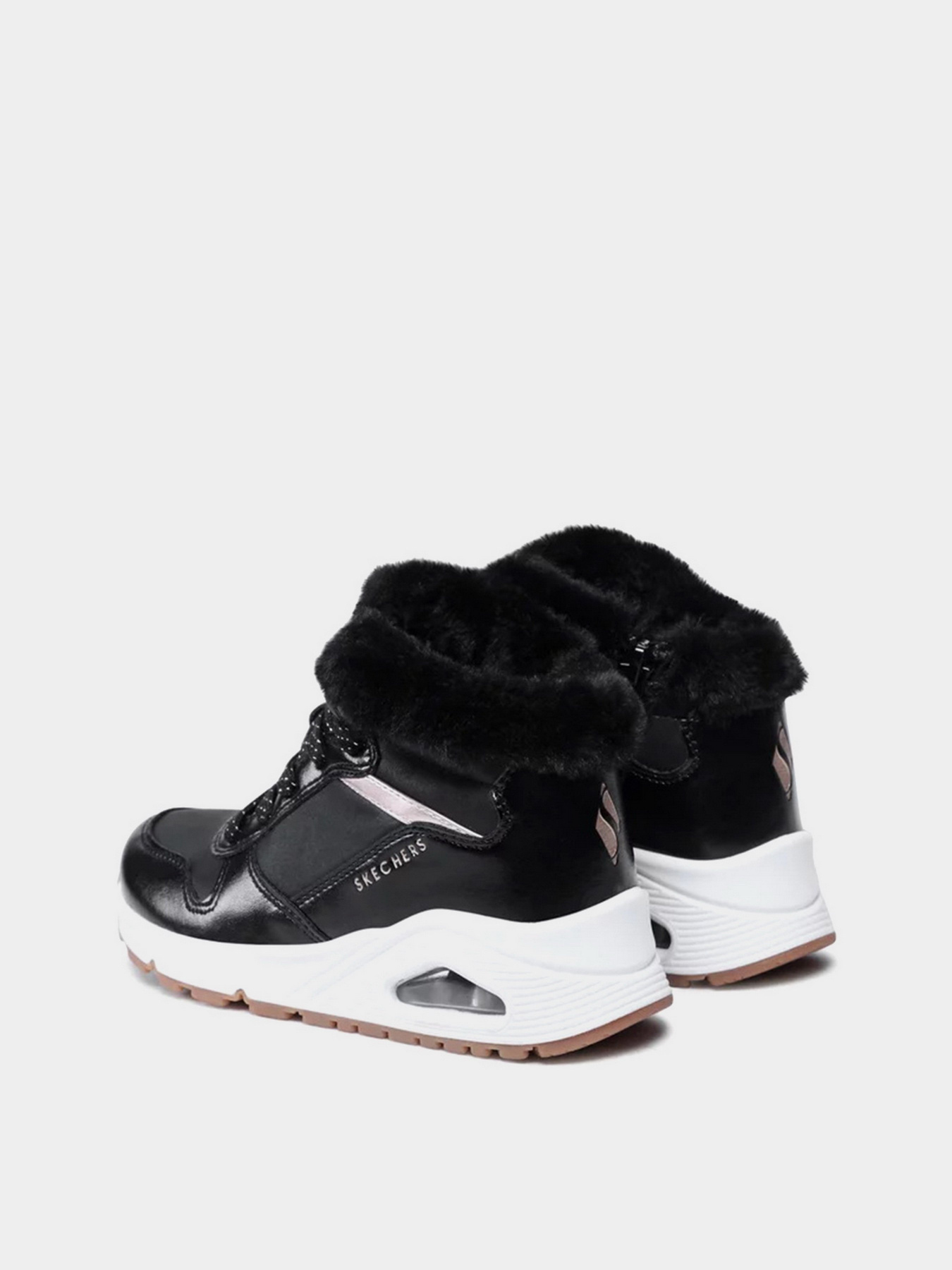 Ботинки и сапоги Skechers Uno - Cozy On Air модель 310518L BKRG Ботинки и сапоги Skechers Uno - Cozy On Air модель 310518L BKRG Фото